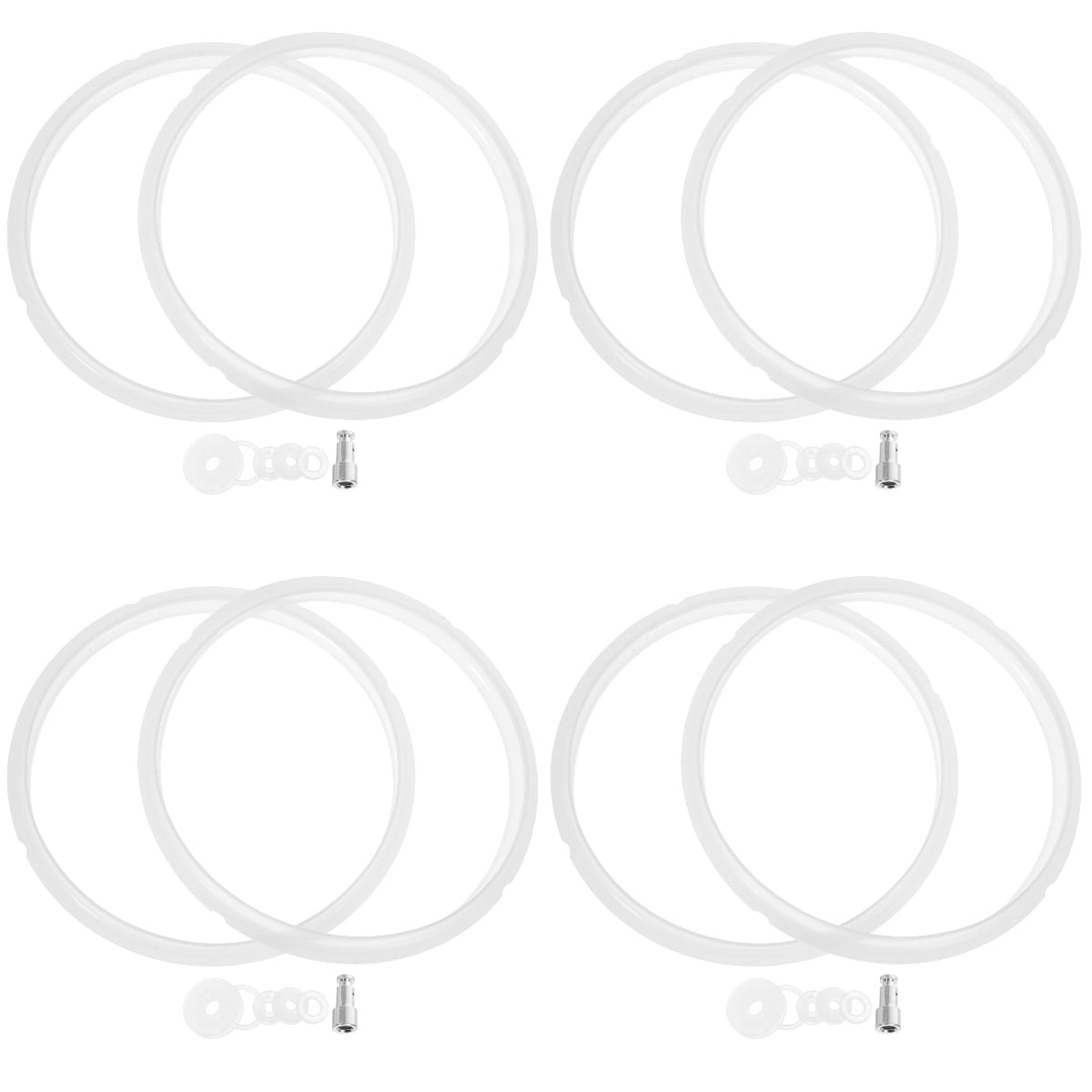 Float Valve Rubber Ring Instant Pot Sets (4pcs/set) White Ball