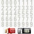 thumbnail image 1 of 4 Sets Reflective Mailbox Numbers Stickers Self Adhesive Mailbox Numbers Decals, 1 of 4