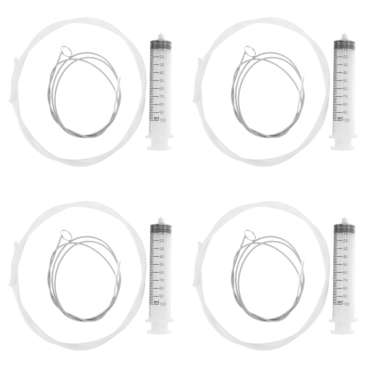 4 Sets Refrigerator Drain Hole Unclogger Unclogging Tool Cleaning Kit ...