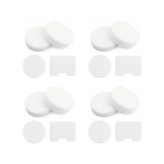 4 Sets Replacement Filter Kit For Shark Part XF22 Navigator Model NV22, NV22L, NV22C, NV22T, NV22Q (4 Foam and 4 Felt)
