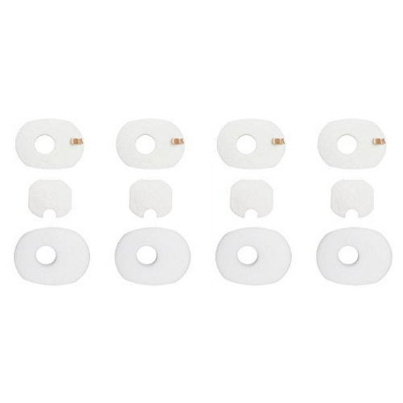 4 Sets Replacement Filter Kit For Shark Part XFFV300 Model Rocket HV300, HV301, HV302 HV305, HV310 (4 Foam and 4 Felt)