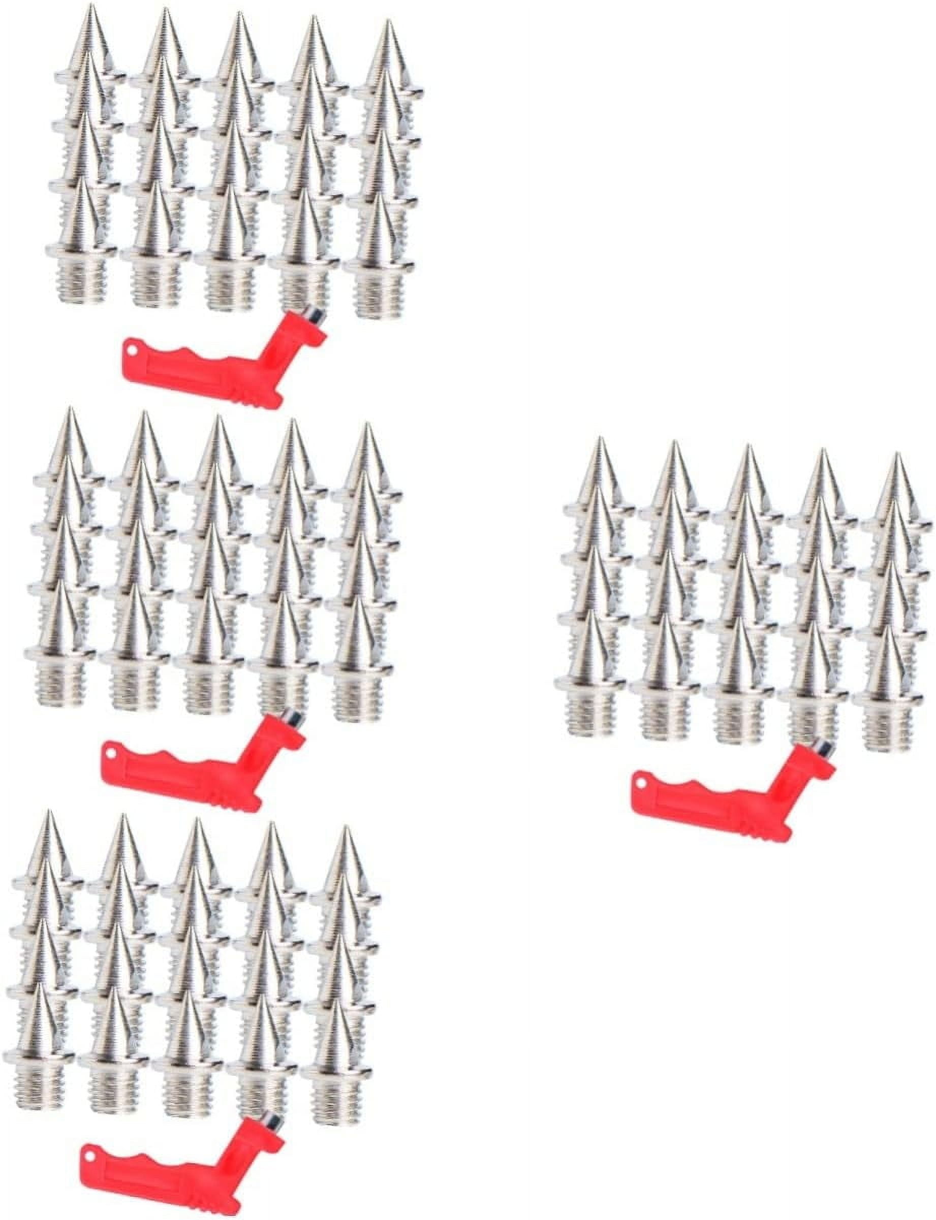 4 Sets Shoe Spikes Sneakers for Women Running Sneakers Spikes Track Shoes Track Shoe Supplies Blanks for Spikes Track Spikes Replacement Spikes Track and Field Spike Track Shoe Man