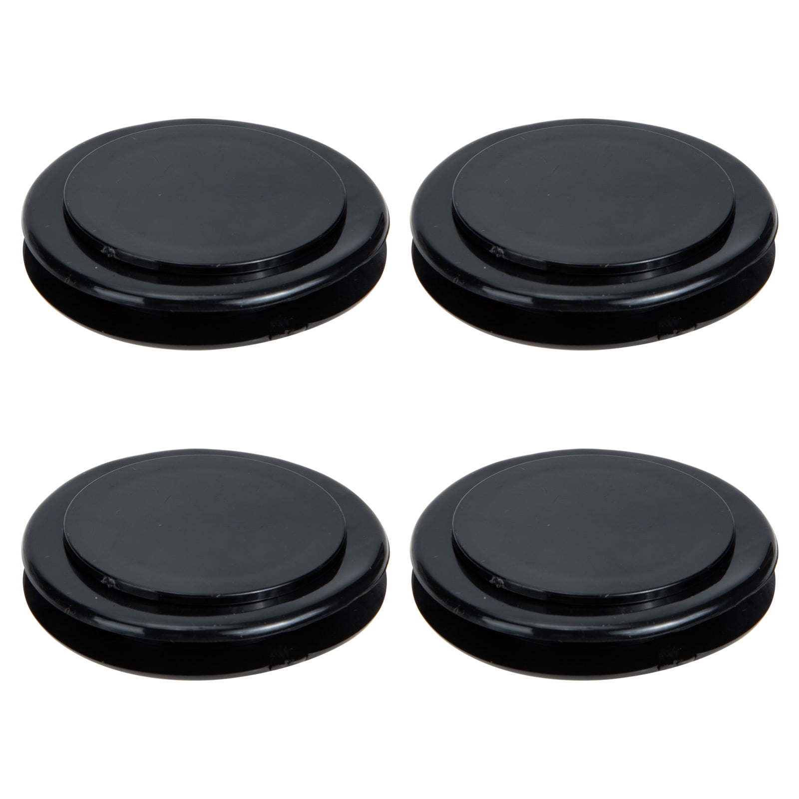 4 Sets Umbrella Grommet Table Umbrella Hole Cap 6.5x6.5cm Black ...