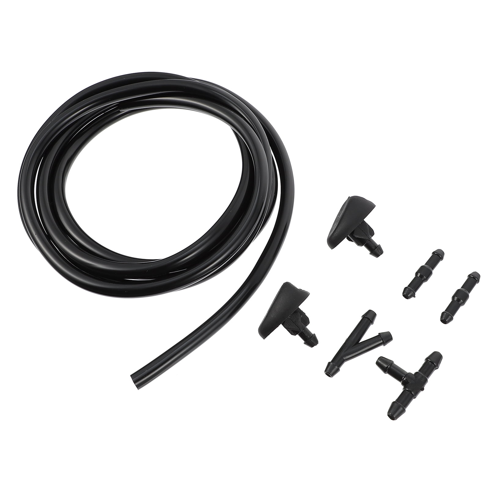 Eease 4 Sets Portable Windshield Nozzle Kit Replacement Windshield Cleaner Nozzle Kit