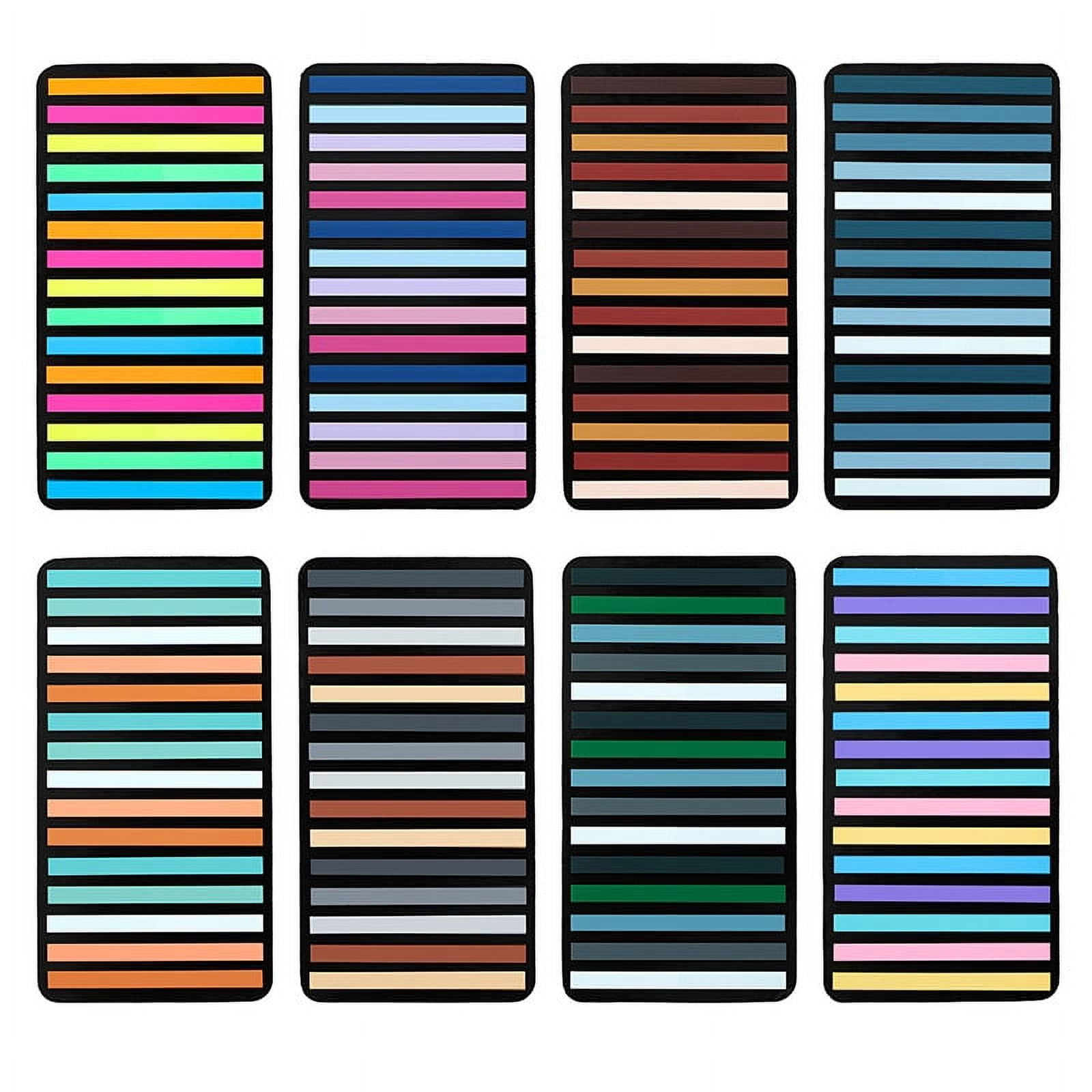 4 Sets of Colored Bookmarks Reading Notebook Tabs Portable Reading