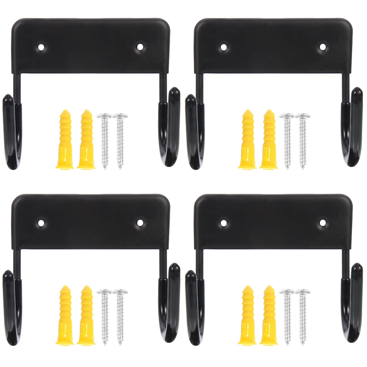 4 Sets of Ironing Board Wall Mount Hanging Rack Ironing Board Hook