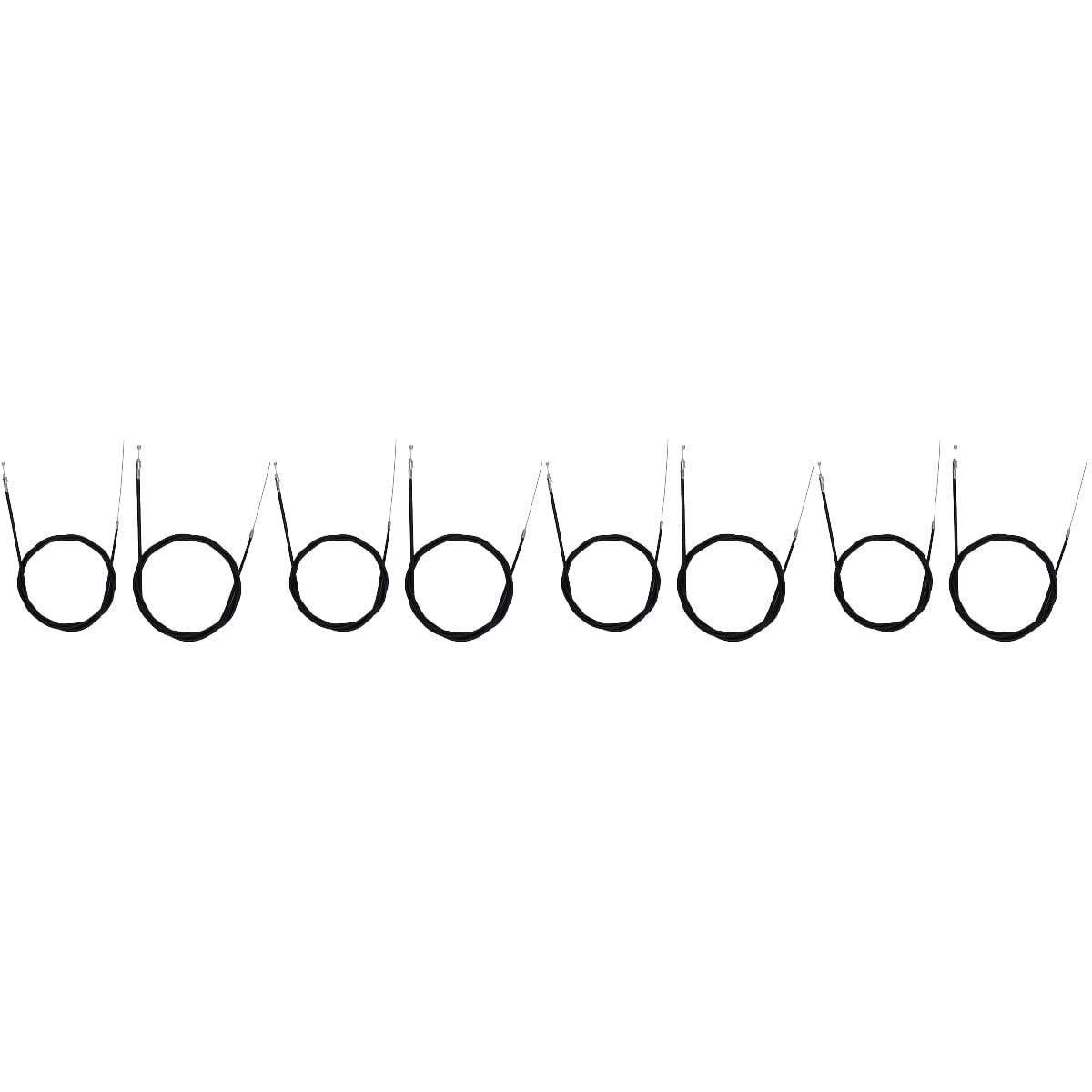 4 Sets of Professional Bike Brake Lines Wearresistant Bike Brake Wires