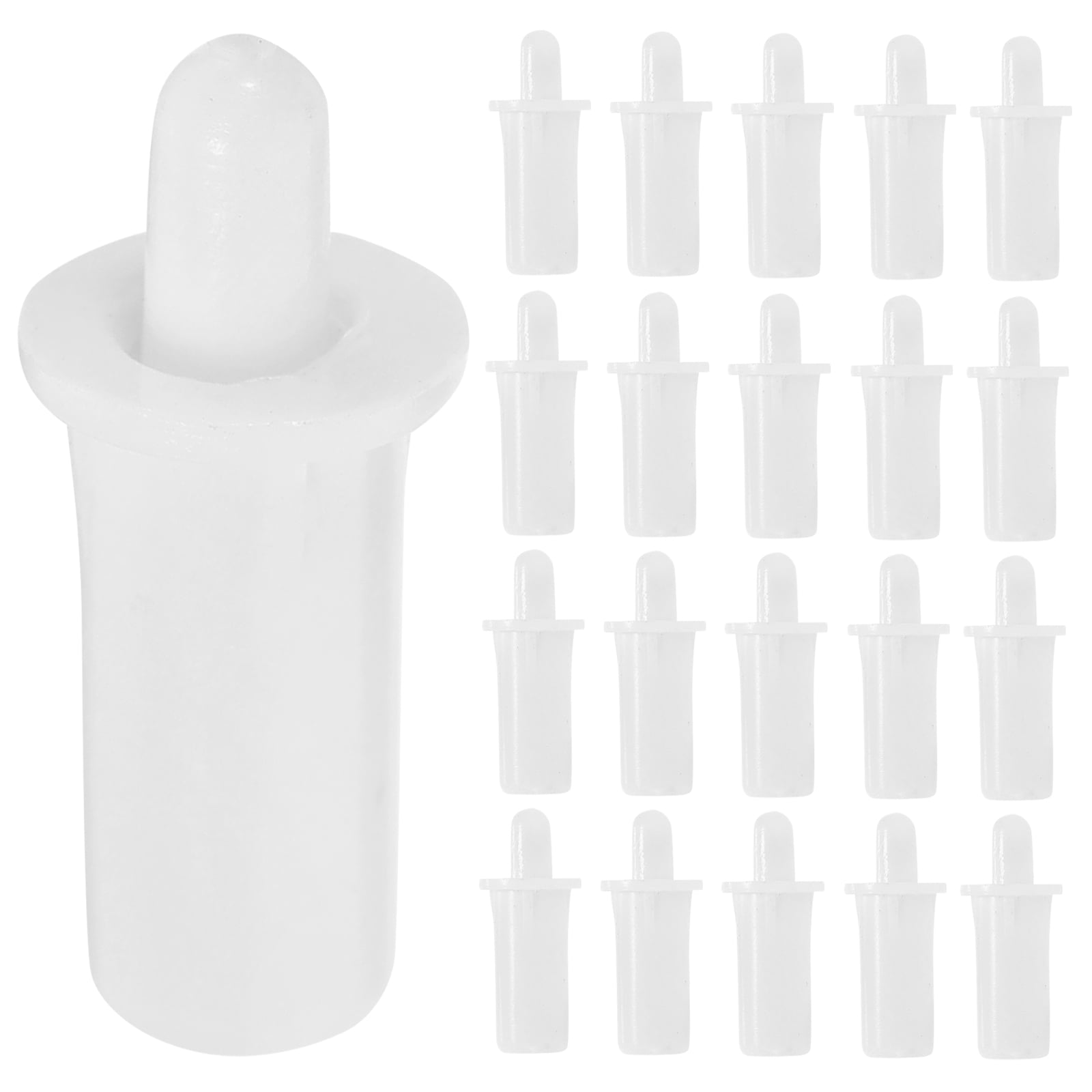 DOITOOL 40-Pack Plastic Shutter Repair Pins – Telescoping Louvers Staples For Quick Fixes