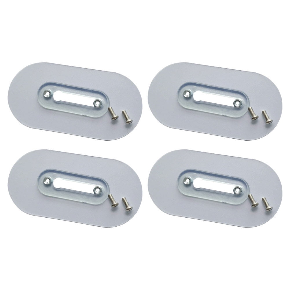 4 Sets of Traceless Screw Sticker Selfadhesive Nut Sticker Household