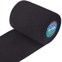 4" Sewing & Craft Elastic, 5.5 yd Black Flat Elastic