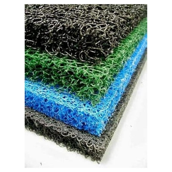 4 Sheets 4 Color Pond Filter Mat Koi Media Pad 39" X 24"