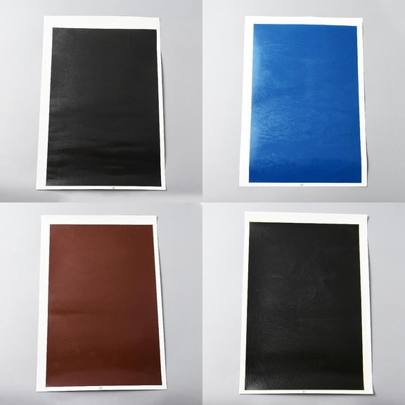 4 Sheets 4 Colors Paper Engraving Marking Paper for Laser Engraver and Cutting Machine Ceramic Laser Paper Mixed Color 39x27x0.01cm