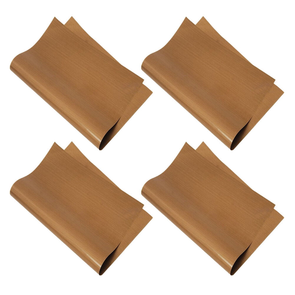 4 Sheets Baking Dish Cloth Pan Liner Pans for Oven Silicone Pastry Mat