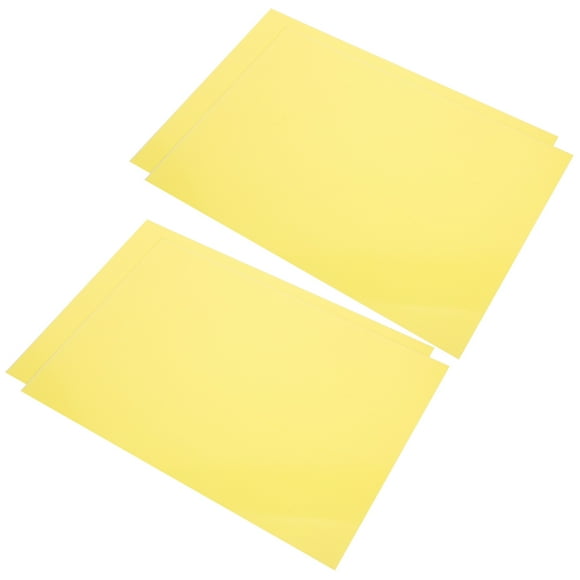 4 Sheets Color Heat Shrinkable Film Shrink Films Paper Shrink Crafts Brooch Craft Marking Handmade Material