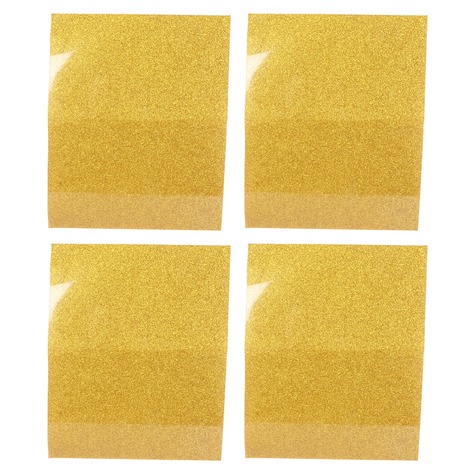 4 Sheets Heat Transfer Film Gold 11 8in Long 9 8in Wide Smoothing Easy 4-sheets-heat-transfer-film-gold-11-8in-long-9-8in-wide-smoothing-easy