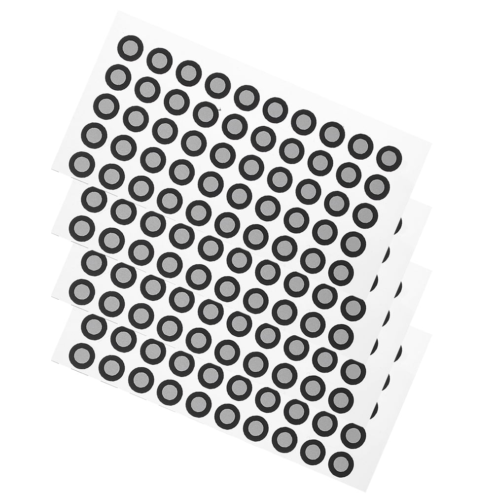 4 Sheets Nail Sticker Scanner Marking Points 3d Scanning Reflective ...