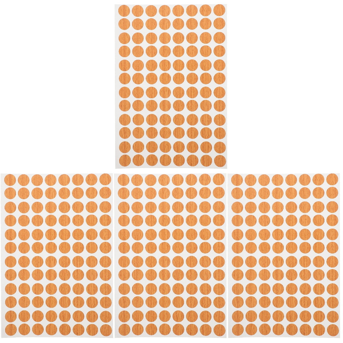 4 Sheets Nail Sticker Stickers to Cover Screw Holes Screw Decorative Stickers Screw Cover Hole