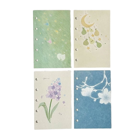 4 Sheets Planner Inserts with Double Writing