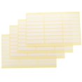 thumbnail image 1 of 4 Sheets il Display Tape il Art Display Strip Tape Double Sided Tape for Press on ils Adhesive Clear Mounting Tape for Salon il Tips, 1 of 5