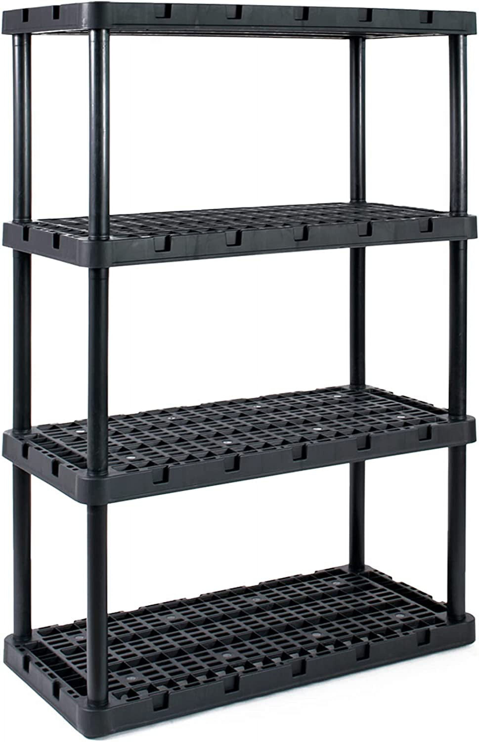4 Shelf Fixed Height Ventilated Heavy Duty Storage Unit 18 x 36 x 54.5