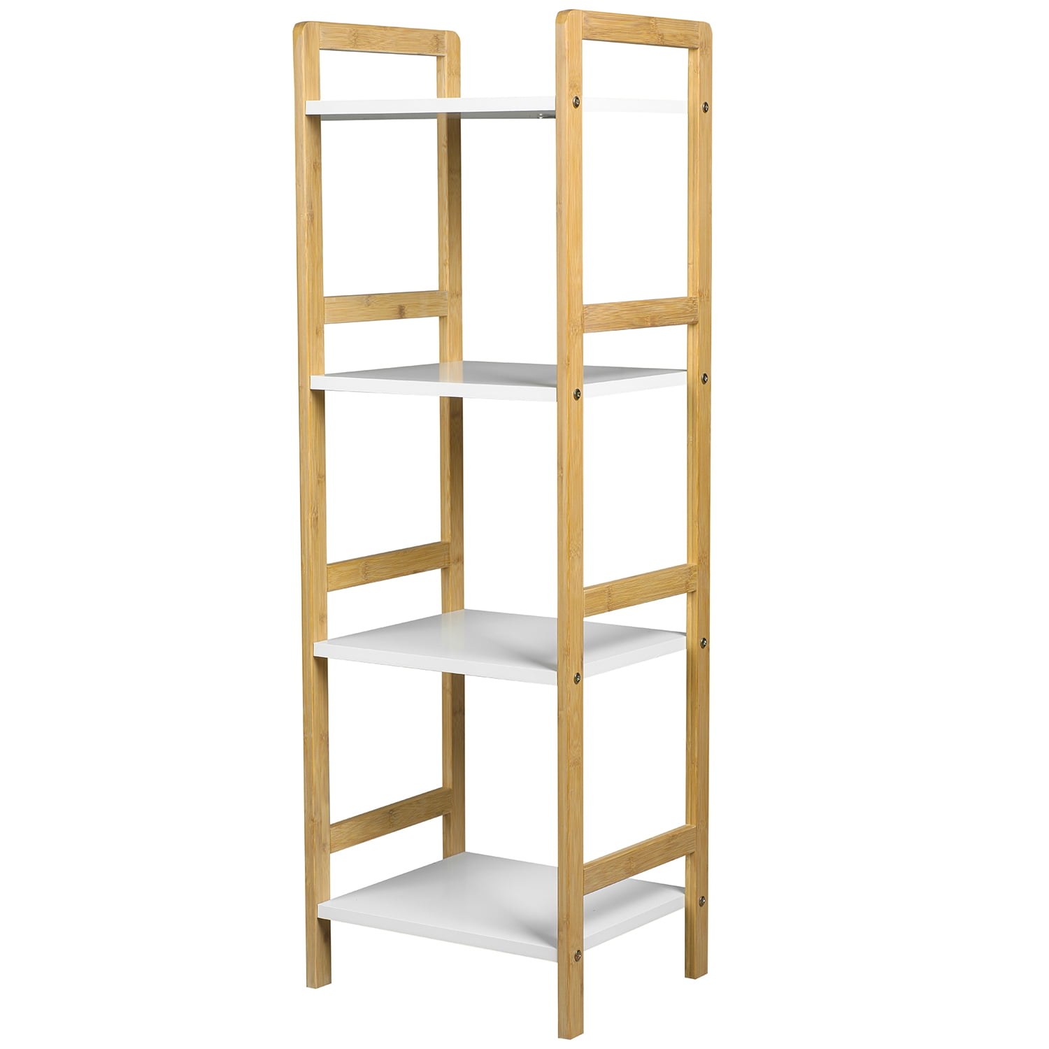 4Shelf Floor Shelving for Kitchen, Heavy Duty Storage Shelving Unit