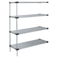 thumbnail image 1 of 4-Shelf, Galvanized Steel Solid Shelving Add-On Unit - 21 x 30 x 86 in., 1 of 1