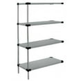 thumbnail image 1 of 4-Shelf Galvanized Steel Solid Shelving Add-On Unit - 21 x 42 x 54 in., 1 of 1