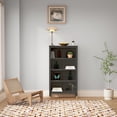 thumbnail image 1 of 4 Shelf Narrow Bookcase - Dark Grey, 1 of 6
