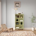 thumbnail image 1 of 4 Shelf Narrow Bookcase - Green, 1 of 6