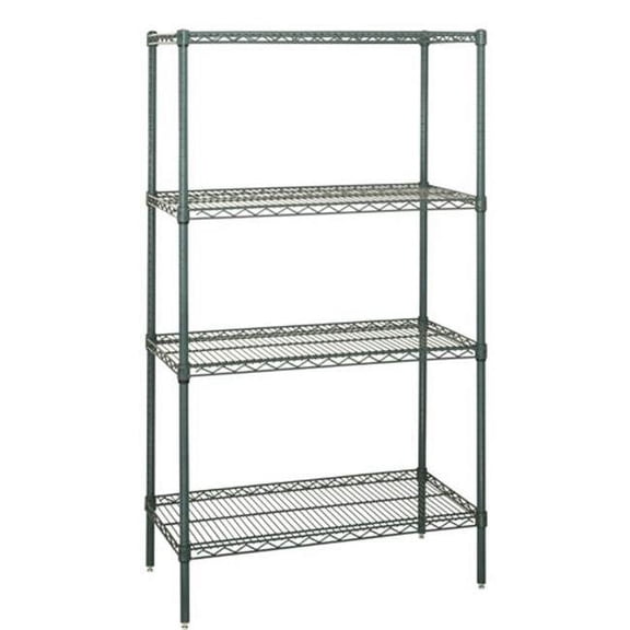 4-Shelf Proform Wire Shelving Unit, 24 x 60 x 54 in.