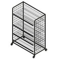 thumbnail image 1 of 4 Shelf Rolling Mobile Rack, 1 of 1