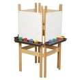 thumbnail image 1 of 4-Sided Adjustable Easel with Markerboard, 1 of 1