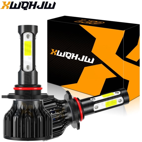 4-Sides 9005 High Beam LED Headlight Bulb 6000K 2Pcs