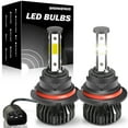 thumbnail image 1 of 4-Sides HB5 9007 High&Low Beam for Chevrolet Cavalier 2000 2001 2002 2003 2004 2005 LED Headlight Bulbs 2pcs, 1 of 11