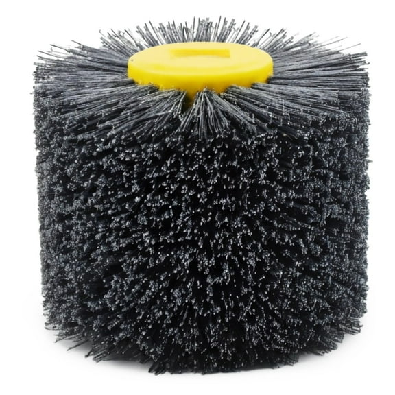 4" Silicon Carbide Brush Polishing Wheel for Drill, 400 Grit Wire Buffing Wheel, Surface Cleaning, Rust Removal, Paint Stripping, Deburring, Ideal for Metal and Non-Metal Surfaces