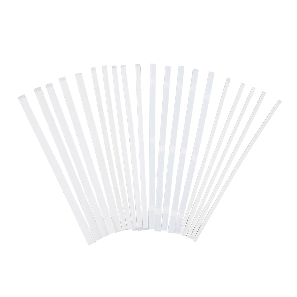 4 Sizes 20PCS Glue Strips with Mesh Backing Hot Melt Glue Strips Book ...