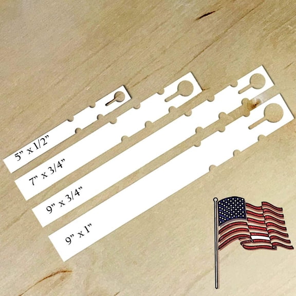 4 Sizes to Choose from - 1,000 Pcs of 7" x 3/4" - Plastic Plant Tags and Labels - Wrap Around Thermal Plastic - Nursery Garden Tree Labels | Made in The |