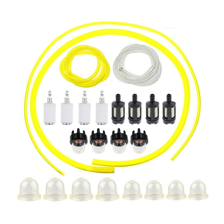 4 Sizes Fuel Filter Line Primer Bulb Kit For Small Engine Yard Machines