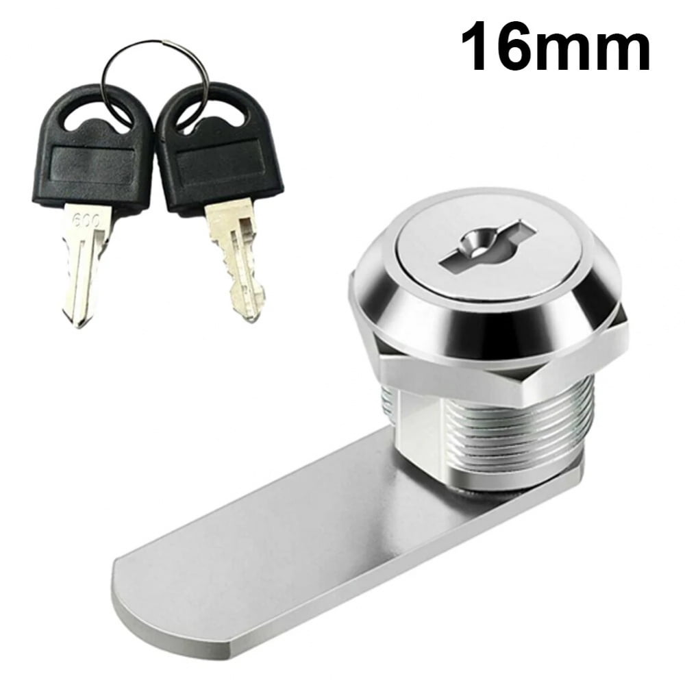 4 Sizes Mailbox Lock With 2 Keys For File Cabinet Tool Box Locker Cam ...