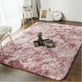 thumbnail image 1 of 4 Sizes Plush Shag Area Rug Large Super Soft Fluffy Floor Rug Bedroom Window Bedside Home Anti-skid Carpet Washable Mat, 1 of 6