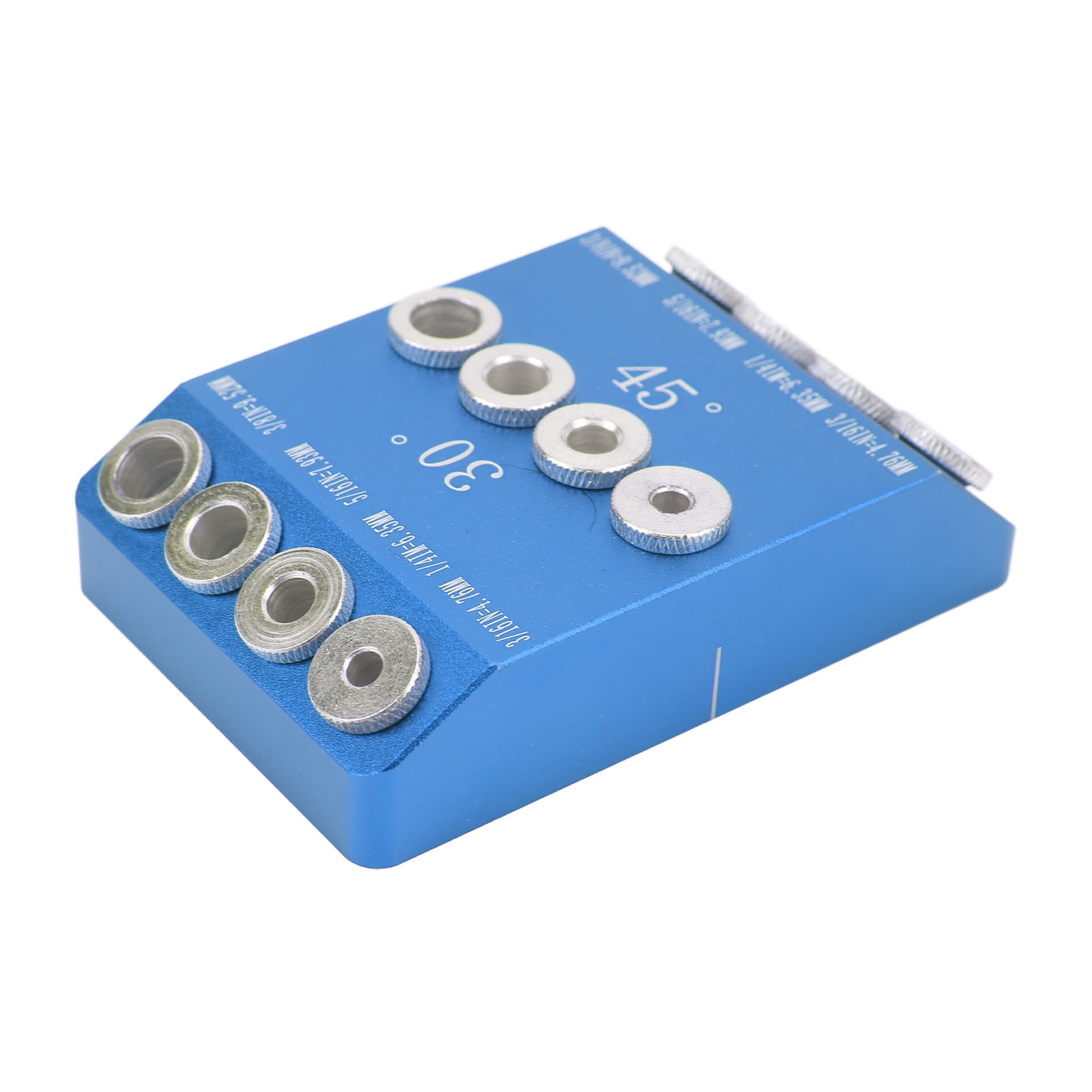 4 Sizes Pocket Hole Drill Guide Jig High Hardness Portable Simple