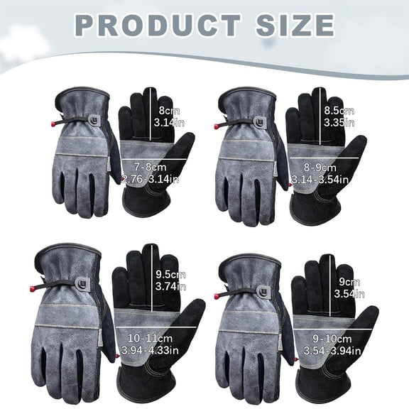 4 Sizes Work Gloves for Women, Thorn Proof Gardening Gloves, Heavy Duty Gardening Gloves, Cactus Gloves, Thorn Proof Gloves, Heavy Duty Garden Gloves, Heavy Duty Work Gloves,Brown S