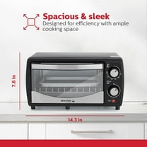 4 Slice Countertop Toaster Oven