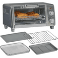 thumbnail image 1 of 4-Slice Crisp 'N Bake Air Fry Toaster Oven,TO1787SS-RFP, 4-Slice, 5 Cooking Functions, 30 Minute Timer, Stainless Steel, 1 of 4