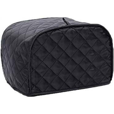 4 Slice Toaster Cover, Kitchen Small Appliance Cover Fingerprint and Greasy Protection, Machine Washable Polyester Toaster Dustproof Cover