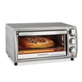 thumbnail image 1 of 4 - Slice Toaster Oven - Silver, Countertop, Stainless Steel, Broile, 1 of 8