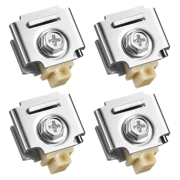 4 Sliding Door Stops Bypass Door Track Pocket Stopper