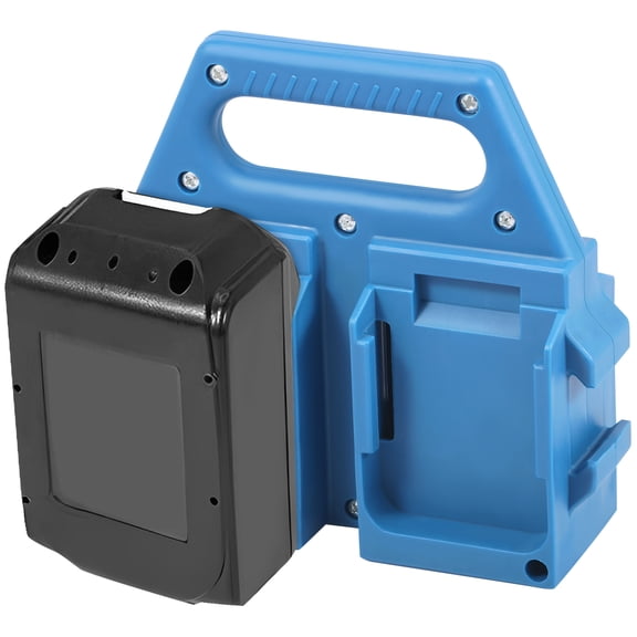 4-Slot Battery Holder for 18V&14.4V Portable and Rugged Makita Battery Case  Compact Organizer for Easy Storage and Transport, Ideal for Tool Bags & Job Sites, Quick Access