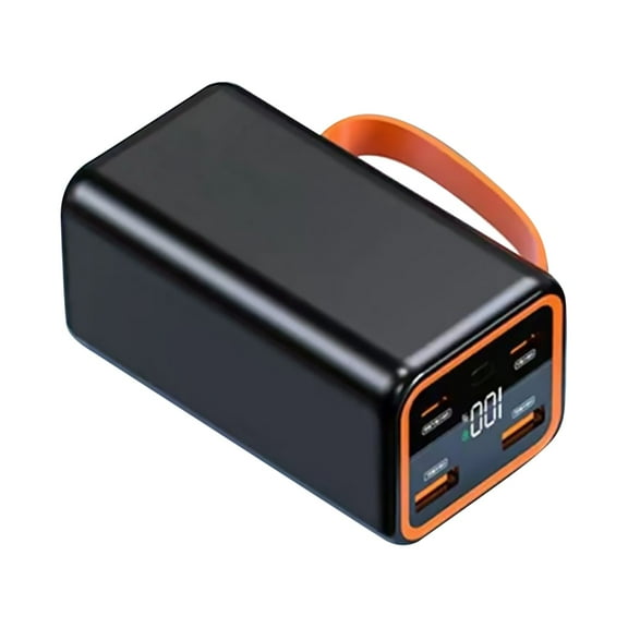 4 Slot Charging Bank Solder Free Kit for 4x21700 Lithium Battery, Plastic Power Bank Box DIY Charging Case Accessory