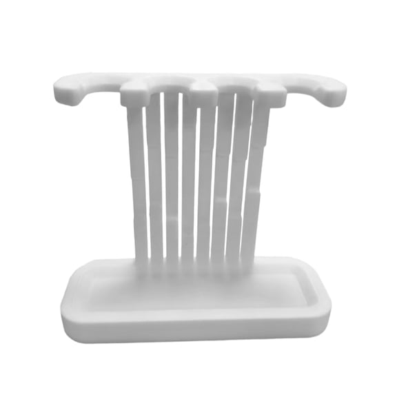 4 Slot Electric Toothbrush Holder - Quick Drying Rack for Bathroom Countertop